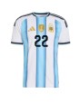Billige Argentina Lautaro Martinez #22 Hjemmedrakt Dame VM 2026 Kortermet Billige Argentina Lautaro Martinez #22 Hjemmedrakt Dame VM 2026 Kortermet